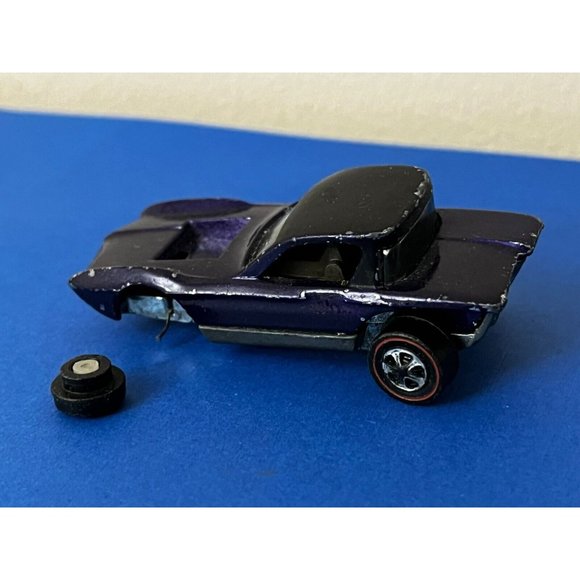 Vintage Original Hot Wheels Redline Python US Purple with dark interior rare! - Picture 6 of 9